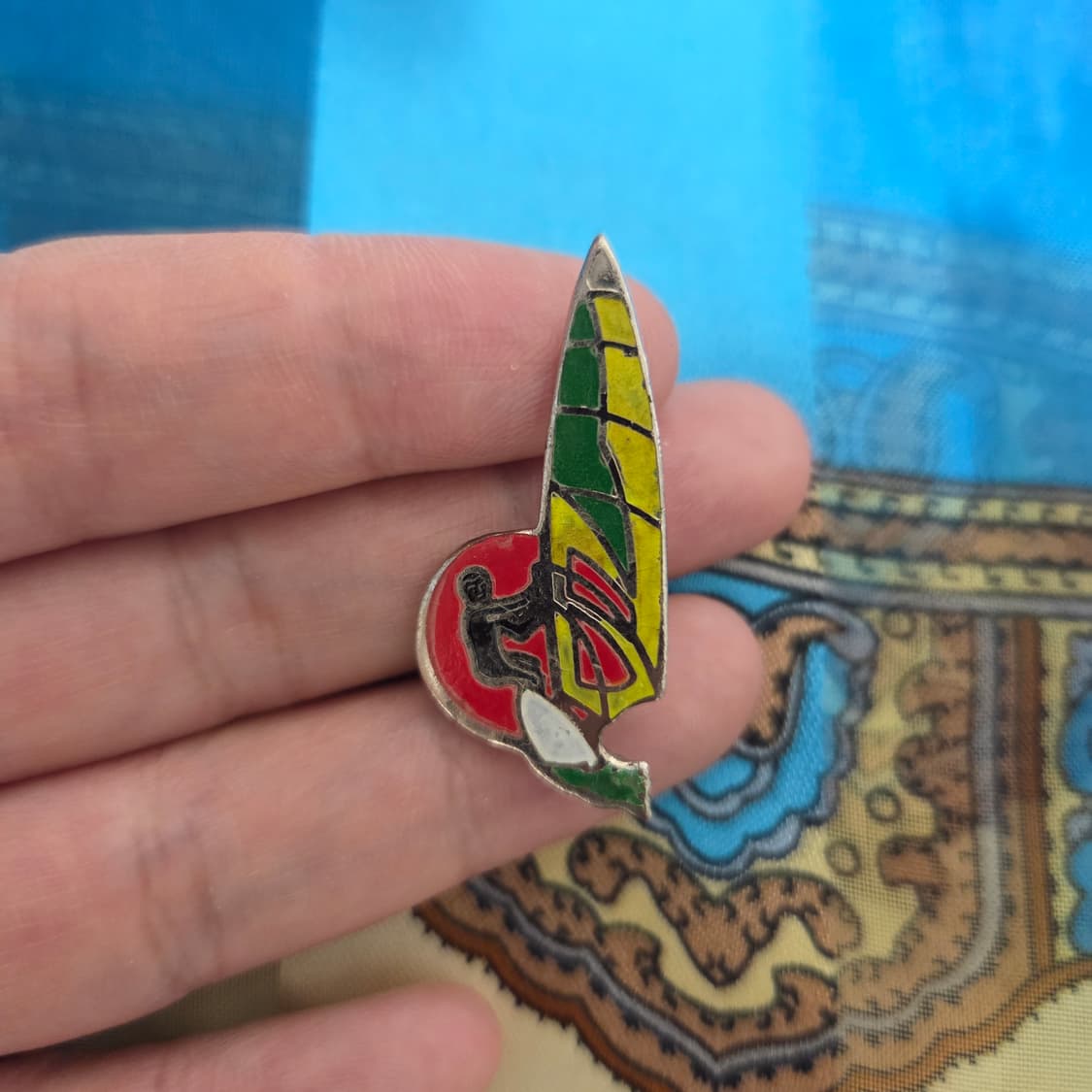 Wind Surfing vintage 뱃지 핀 상품이미지1