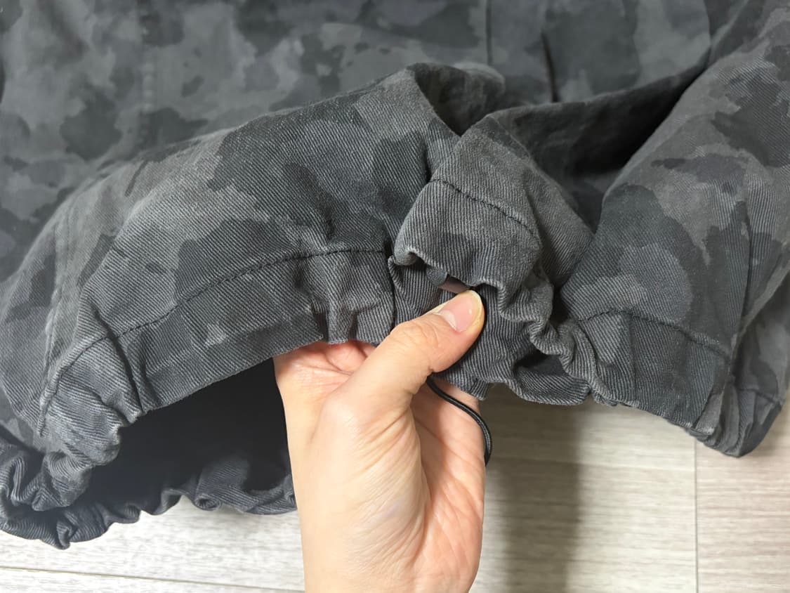 아캄 카모플라쥬 트윌 팬츠 블랙 카모바지 1사이즈 상품이미지8