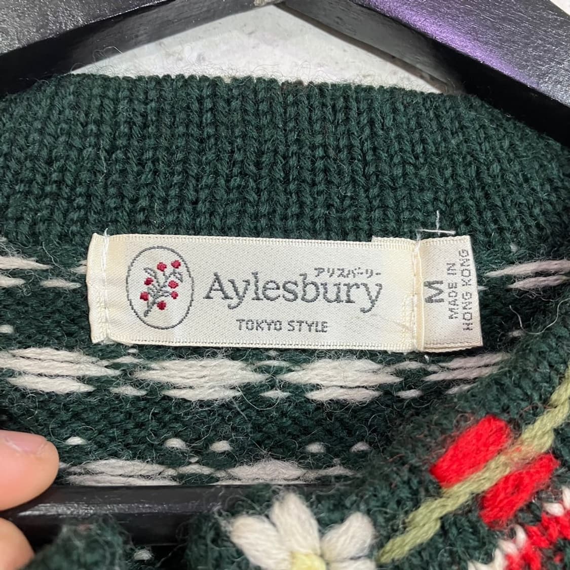 노르딕 패턴 가디건 상품이미지5