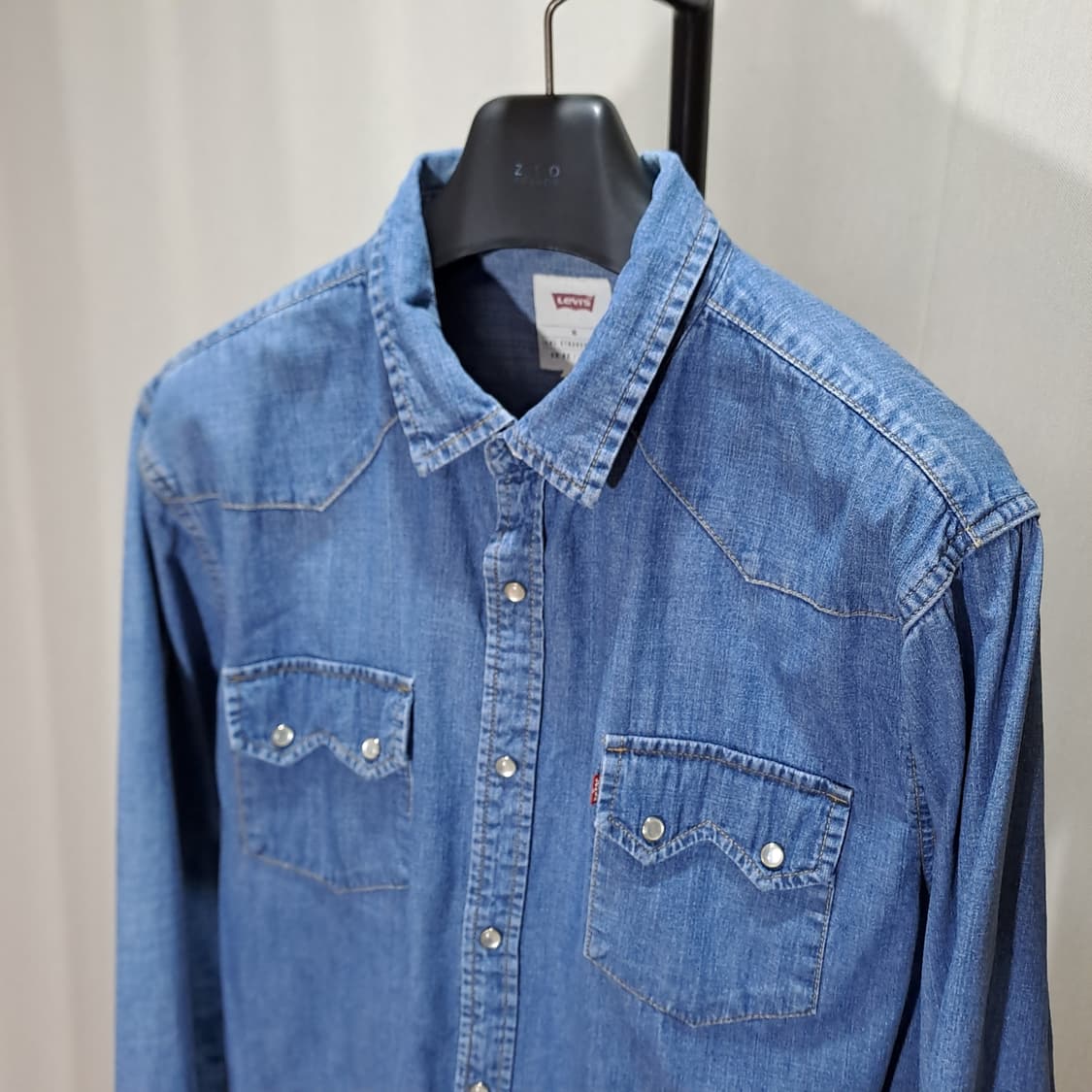 (택포) 리바이스 웨스턴 데님셔츠 110 B518 상품이미지3