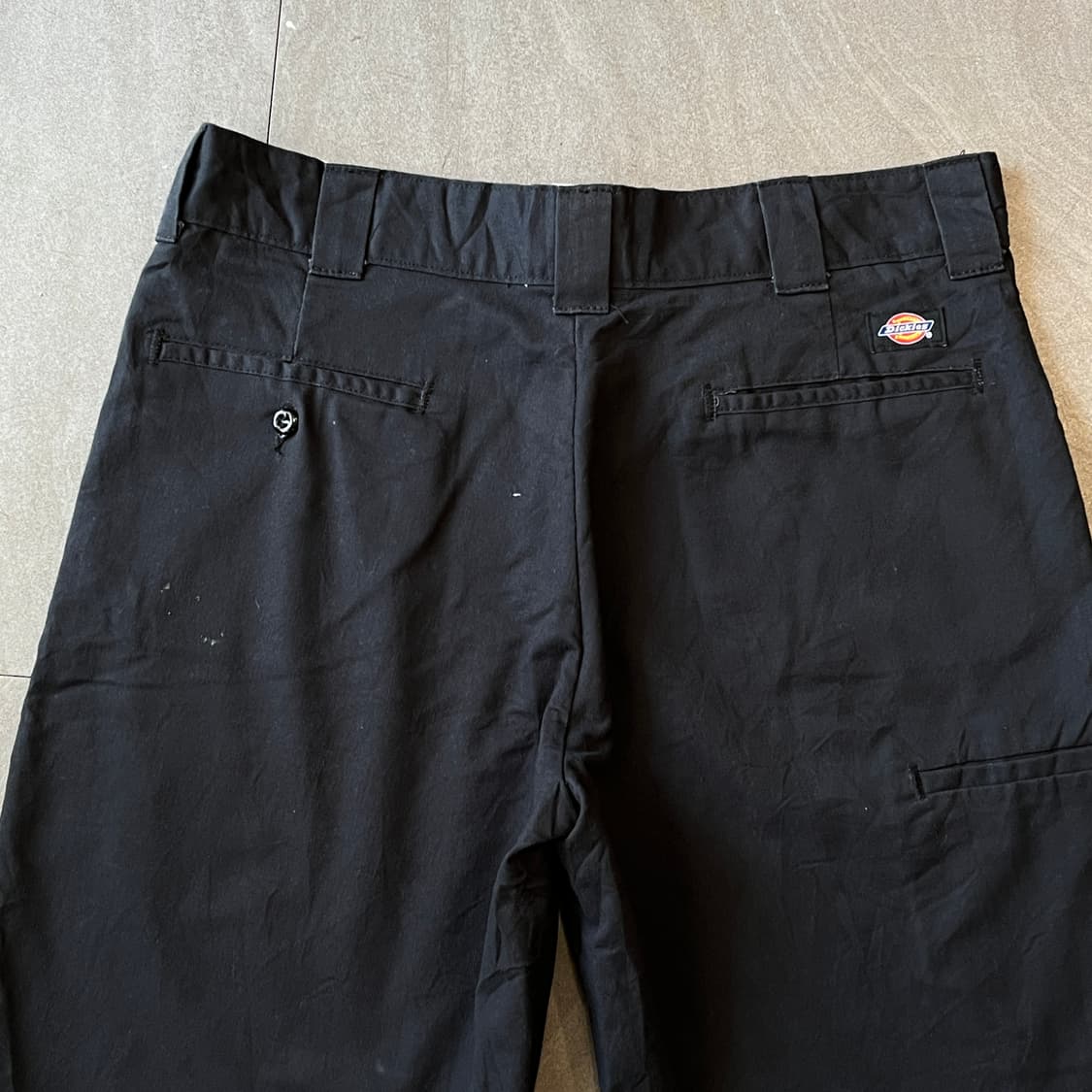 디키즈 정품 블랙 반바지 워크 치노 팬츠 상품이미지4