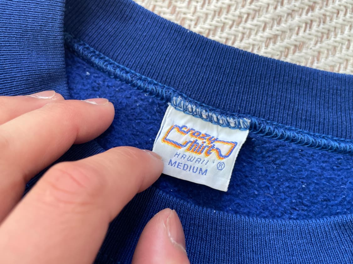 크레이지셔츠 usa 하와이 스키 베어 스웻셔츠 상품이미지5