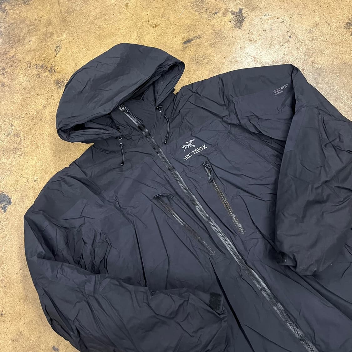 [정품/M] 아크테릭스 블랙  피션 sv b18 상품이미지1