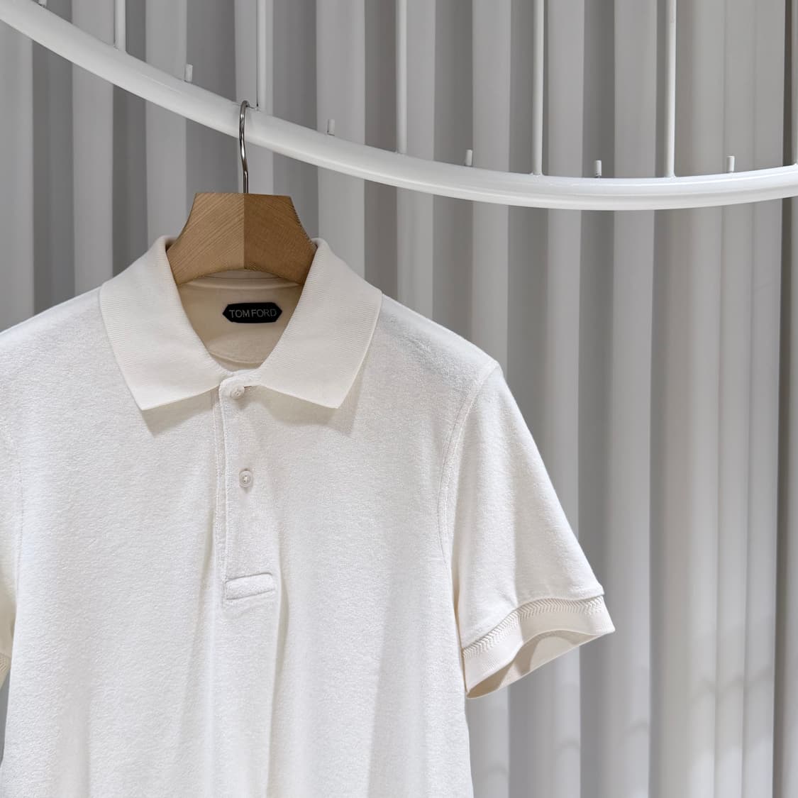 (A+/50) / 톰포드 테리 타월링 카라 폴로 반팔 티셔츠 상품이미지4