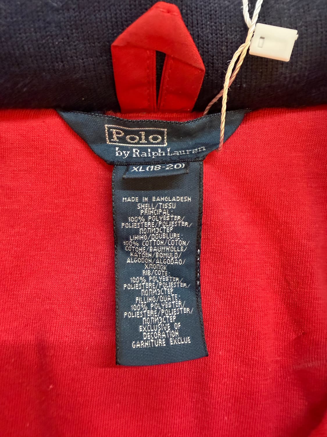 폴로 랄프 로렌 빅포니 히든 후드 바람막이 상품이미지4