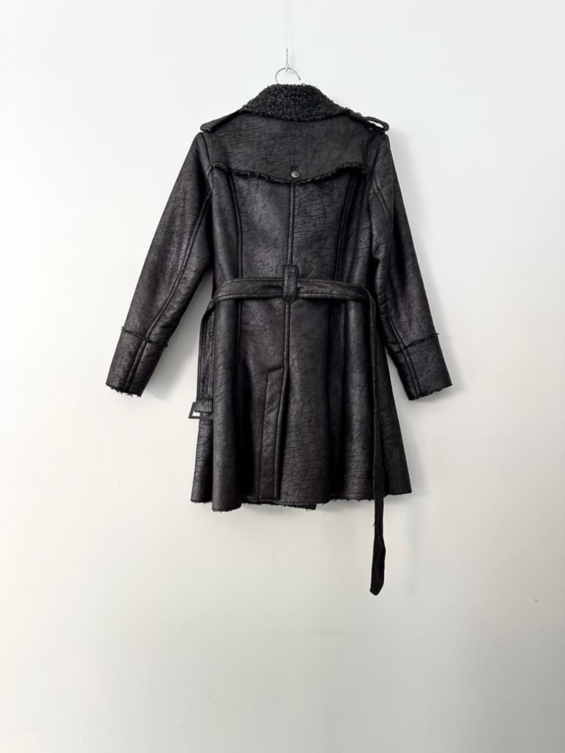 Double breastesd fur muston jacket  상품이미지3