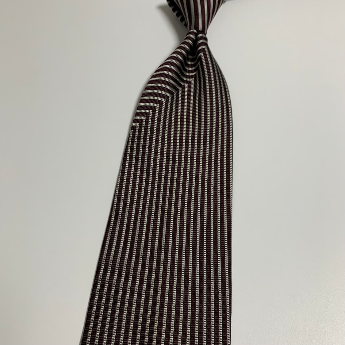 발렌시아가(BALENCIAGA) 스트라이프 100실크 명품넥타이 A+ 상품이미지8