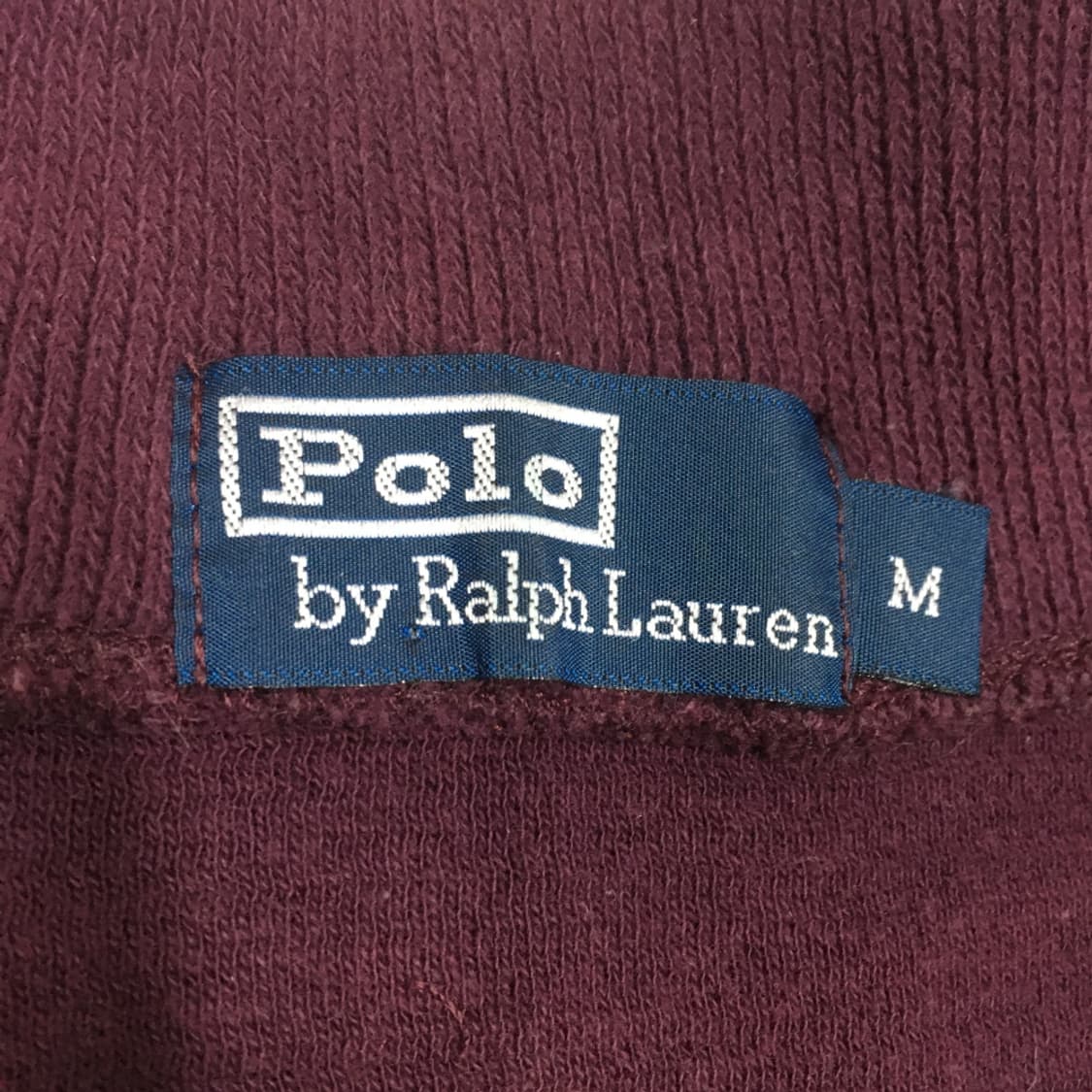 폴로 90'S 빅포니 하프집업티 CC27 상품이미지3