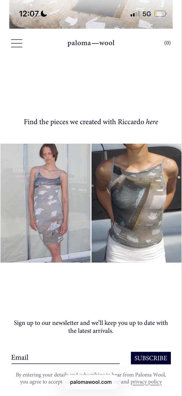 Paloma wool Riccardo 나시 상품이미지1
