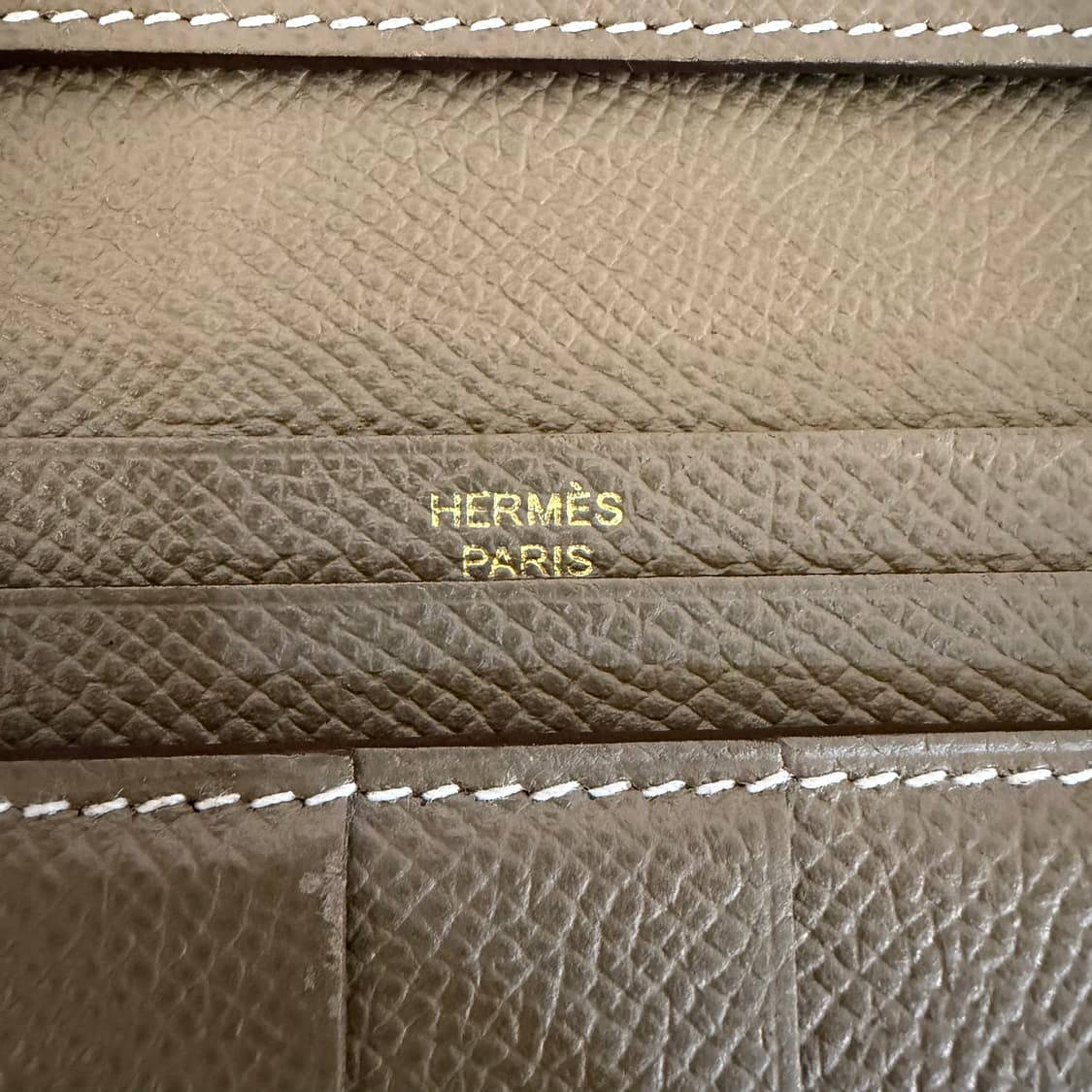 에르메스 베안 장지갑 에토프 Y각인 상품이미지5