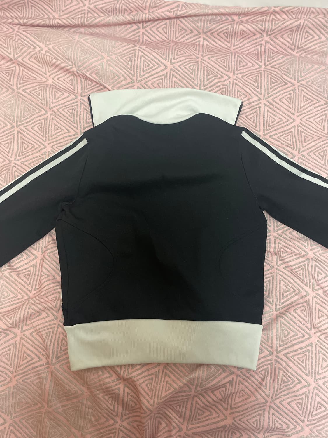 아디다스 브뤼셀 흰 검 트랙탑 긴팔 져지 90 상품이미지5