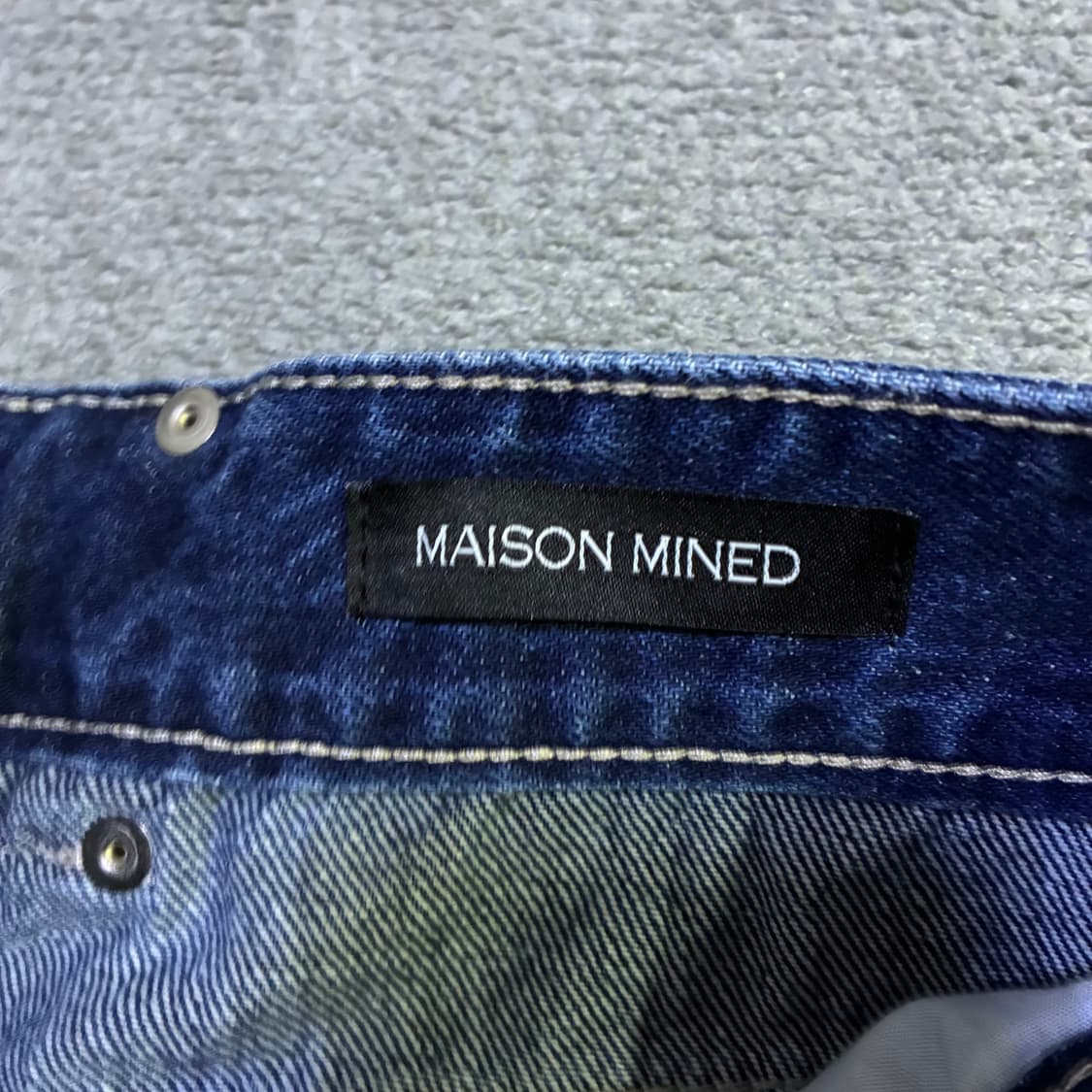 메종미네드 vtg 워싱 데님팬츠 30 상품이미지2