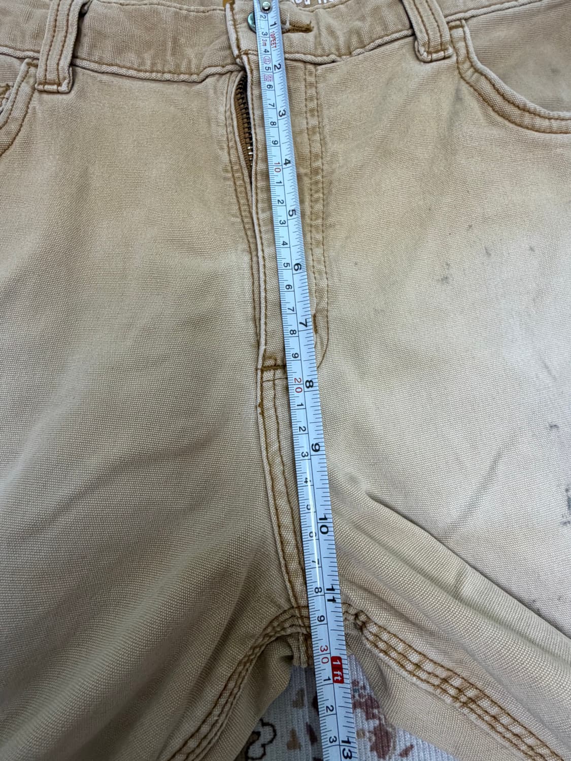 Carhartt칼하트 카펜터 팬츠 카키 34*32 상품이미지9