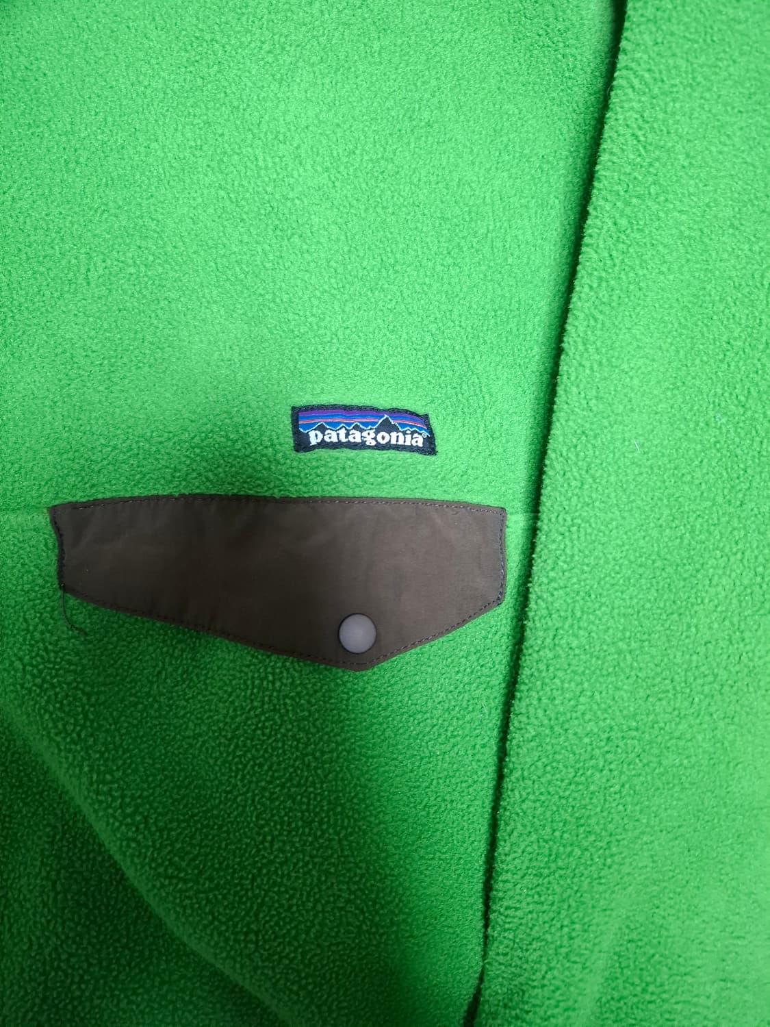 XL 파타고니아 초록색 풀오버 신칠라 플리스 라임그린 상품이미지2