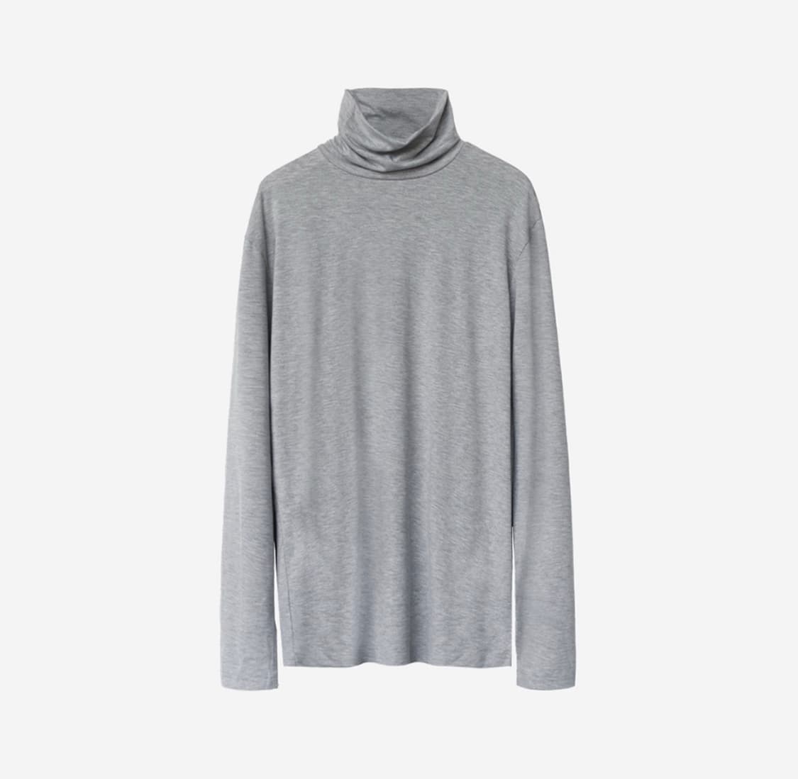 폴리테루 터틀넥 그레이 4size 상품이미지1