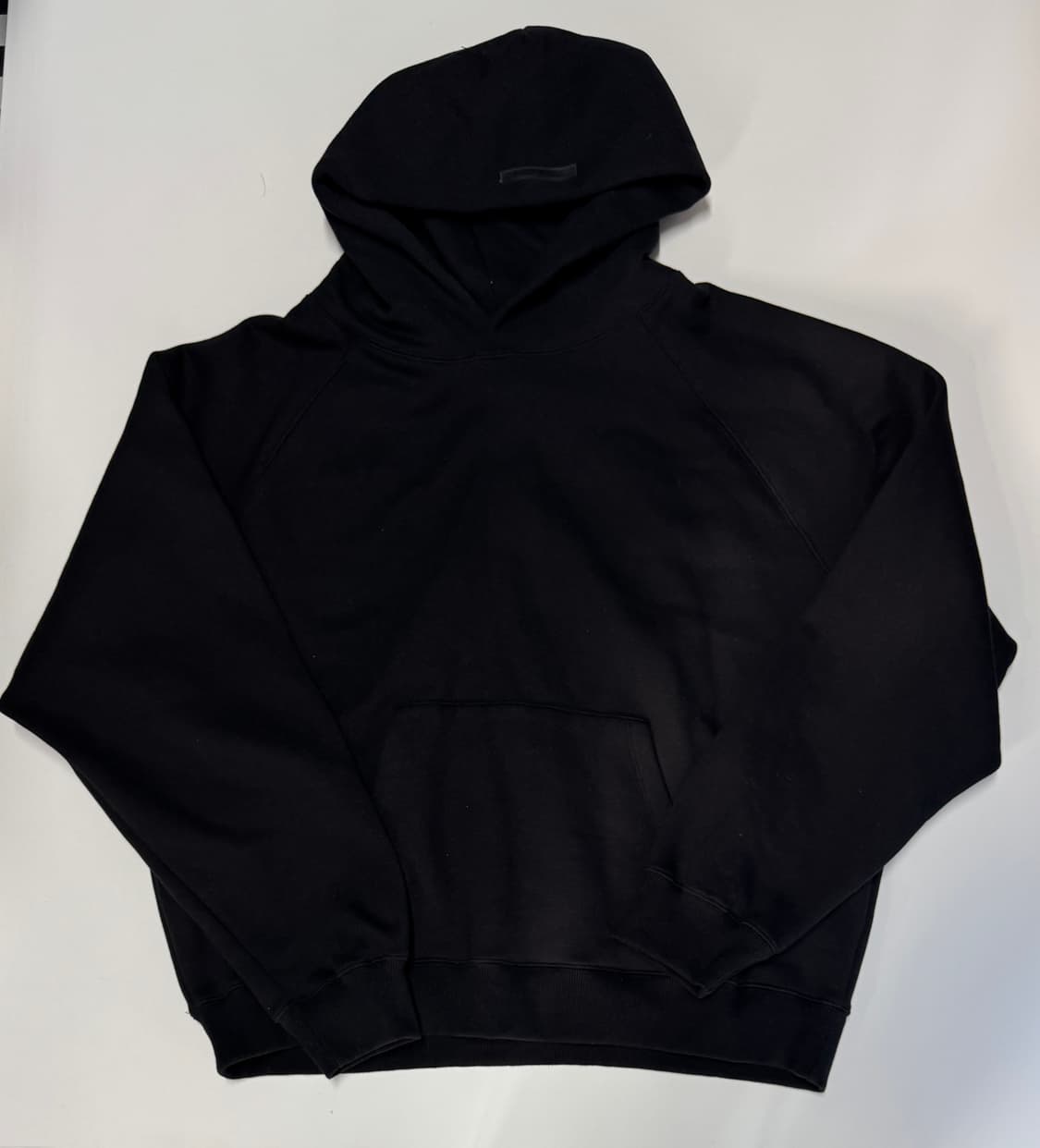 피어오브갓 에센셜 오버핏 기모 후드티 XL~ 블랙 상품이미지2