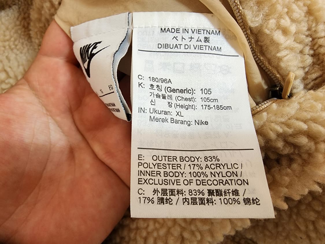 (105)나이키 빅스우시 리버시블 플리스 점퍼 BQ6546-200 상품이미지7