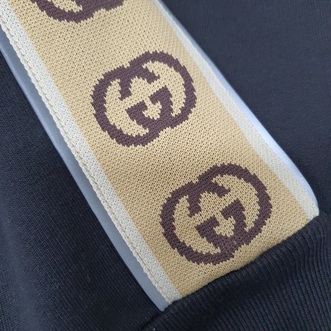 구찌 로꼬 테이프 오버핏 후드티 남자105~110 상품이미지5