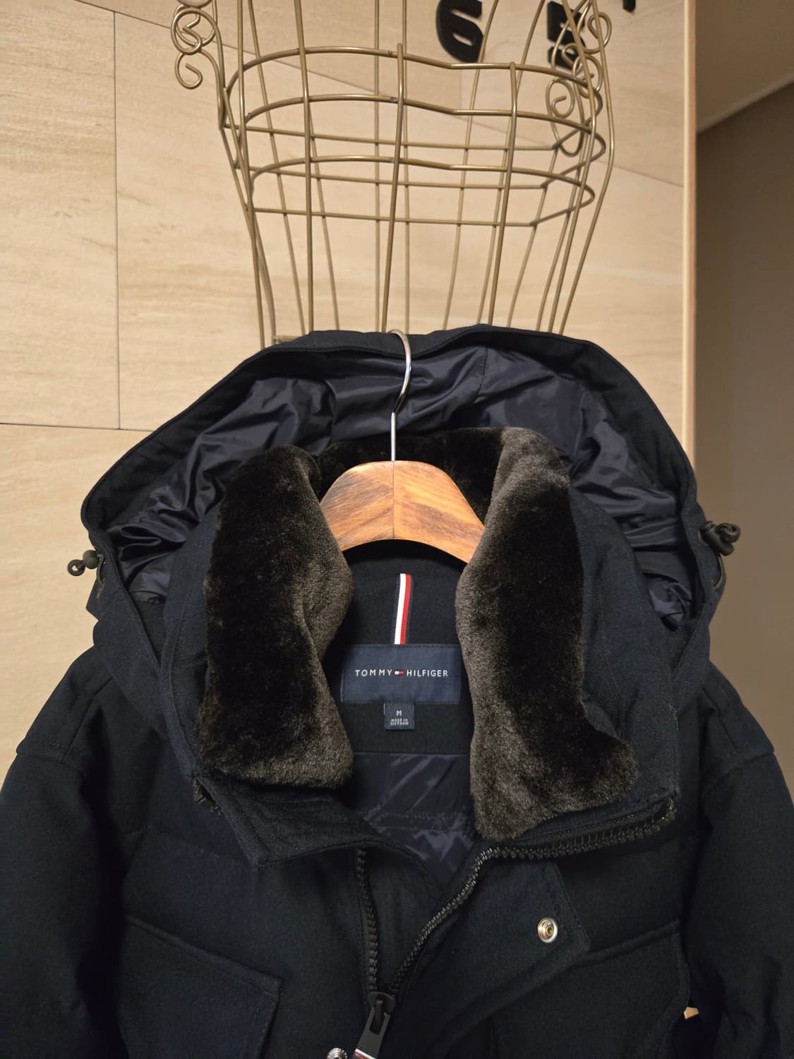 [m/100] 타미힐피거 남성 후드 패딩 상품이미지6