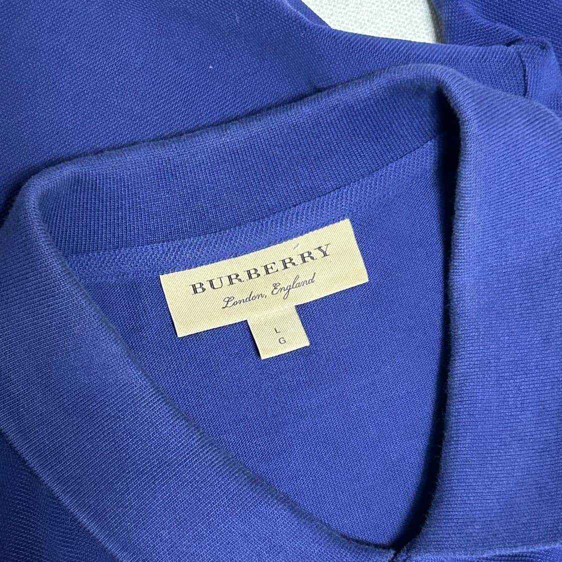 🫶🏻 버버리 Blue 카라 반팔티 🫶🏻 상품이미지4