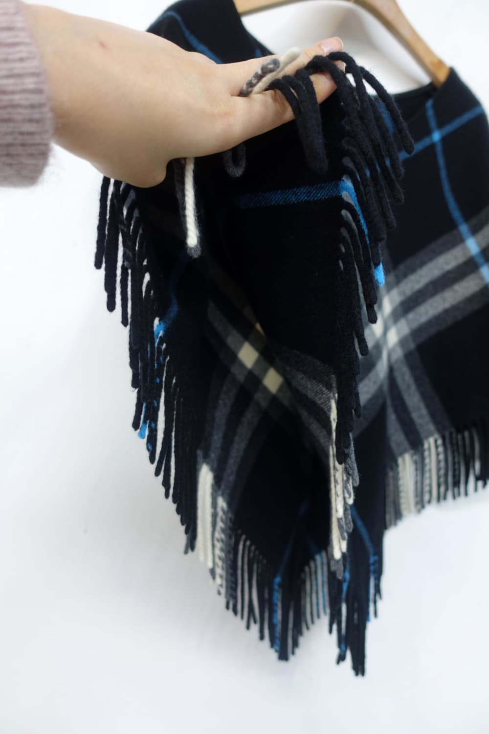 버버리 울 케이프 상품이미지3