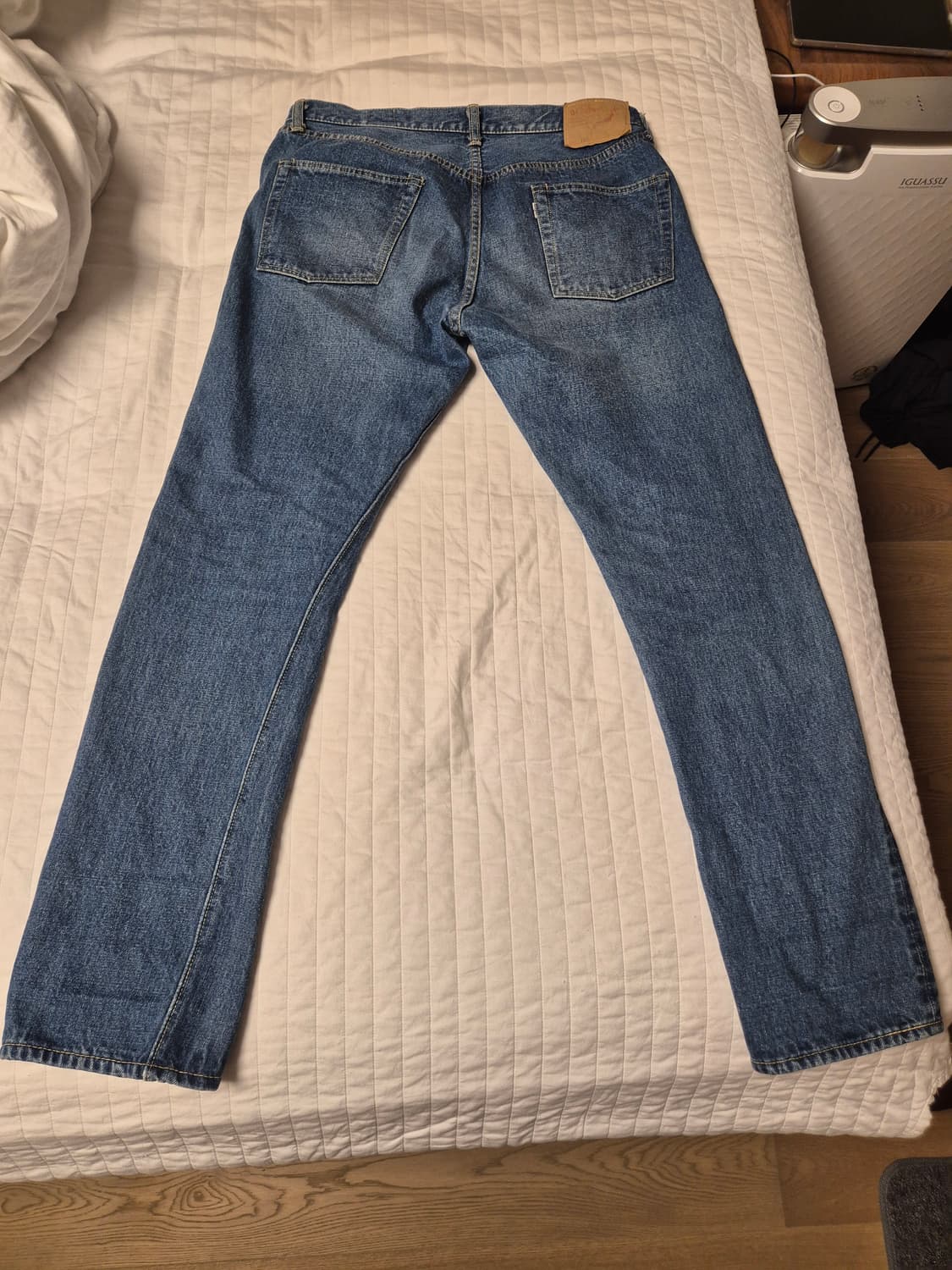 오어슬로우 107 2years 셀비지 워싱진 상품이미지2