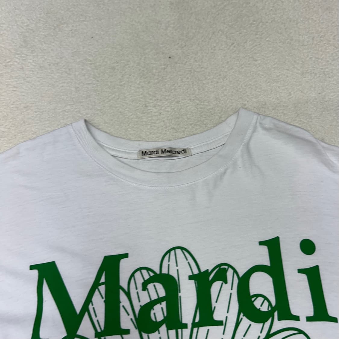 Mardi Mecredi white T-shirts 상품이미지5