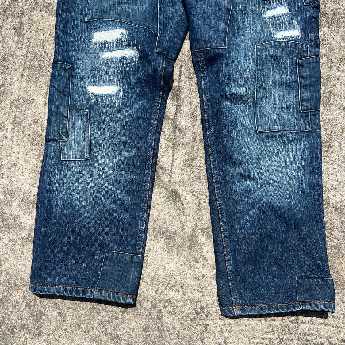 돌체앤가바나 패치워크 진 상품이미지3