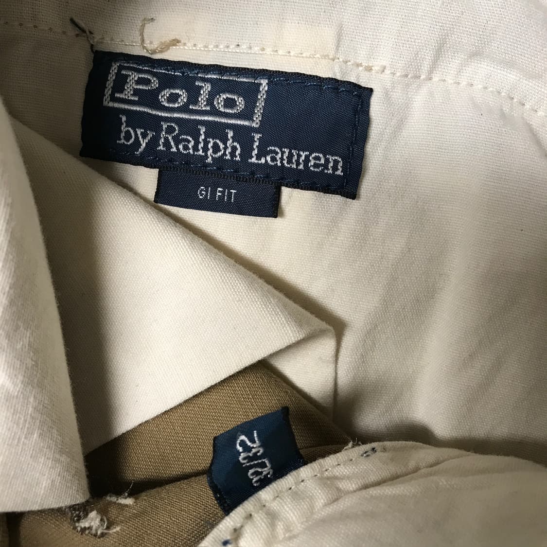 폴로 랄프로렌 멀티자수 치노 팬츠 베이지 32/32 상품이미지7