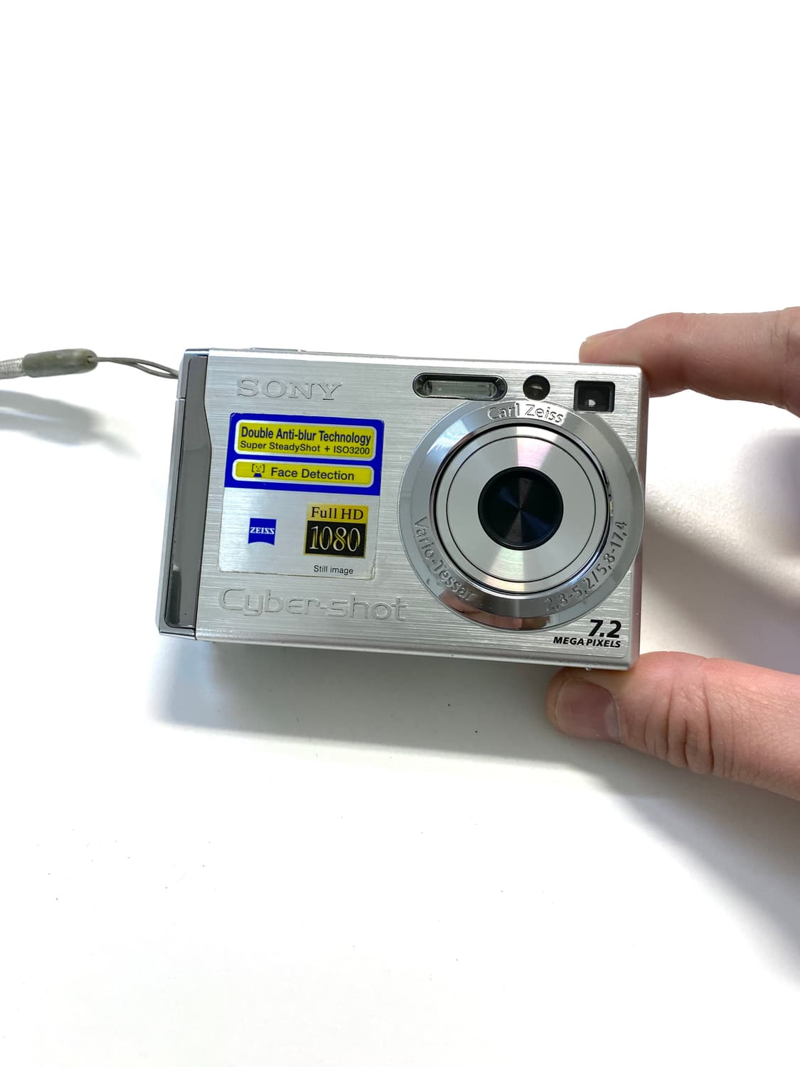 소니 사이버샷 DSC-W80 디지털 카메라 상품이미지1