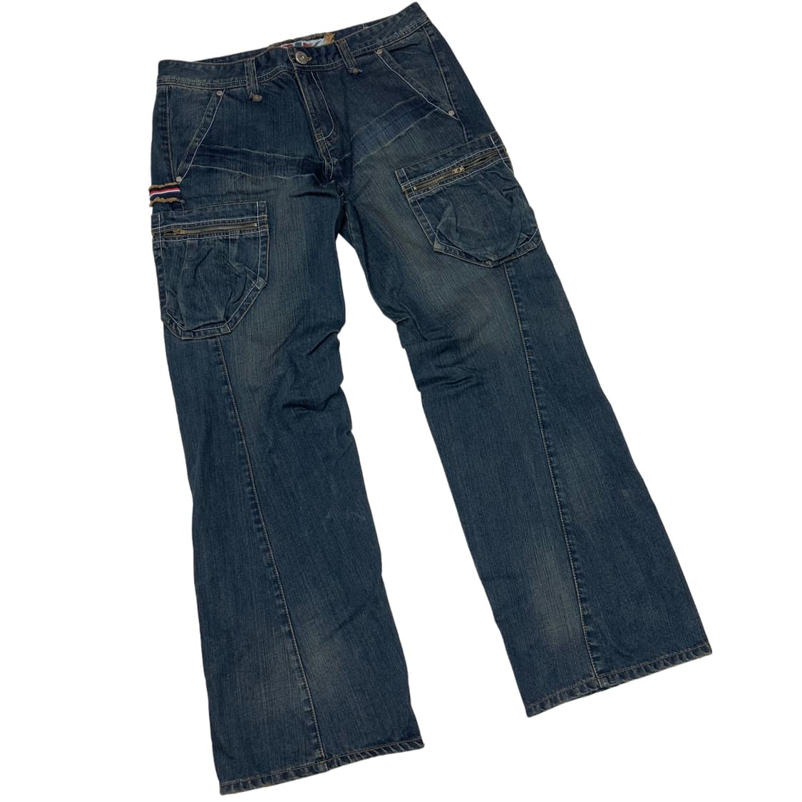 Vintage 부츠컷워싱데님진 36 상품이미지3