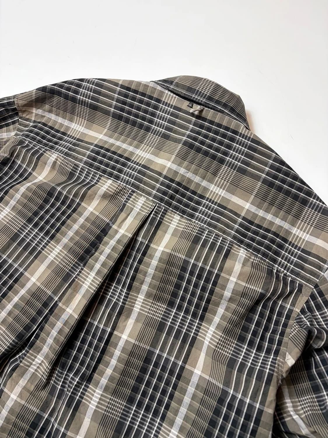 엘무드 쿠와무라 코튼 체크 셔츠 PN9441 상품이미지4