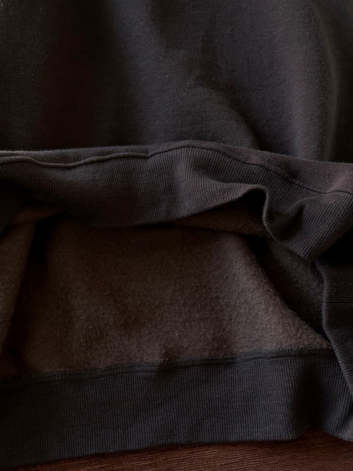 Design patch warm lining sweat P/O 상품이미지6