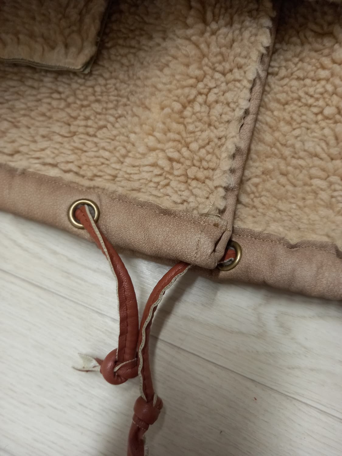 새상품 여성88 후드무스탕 코트 X2 상품이미지8