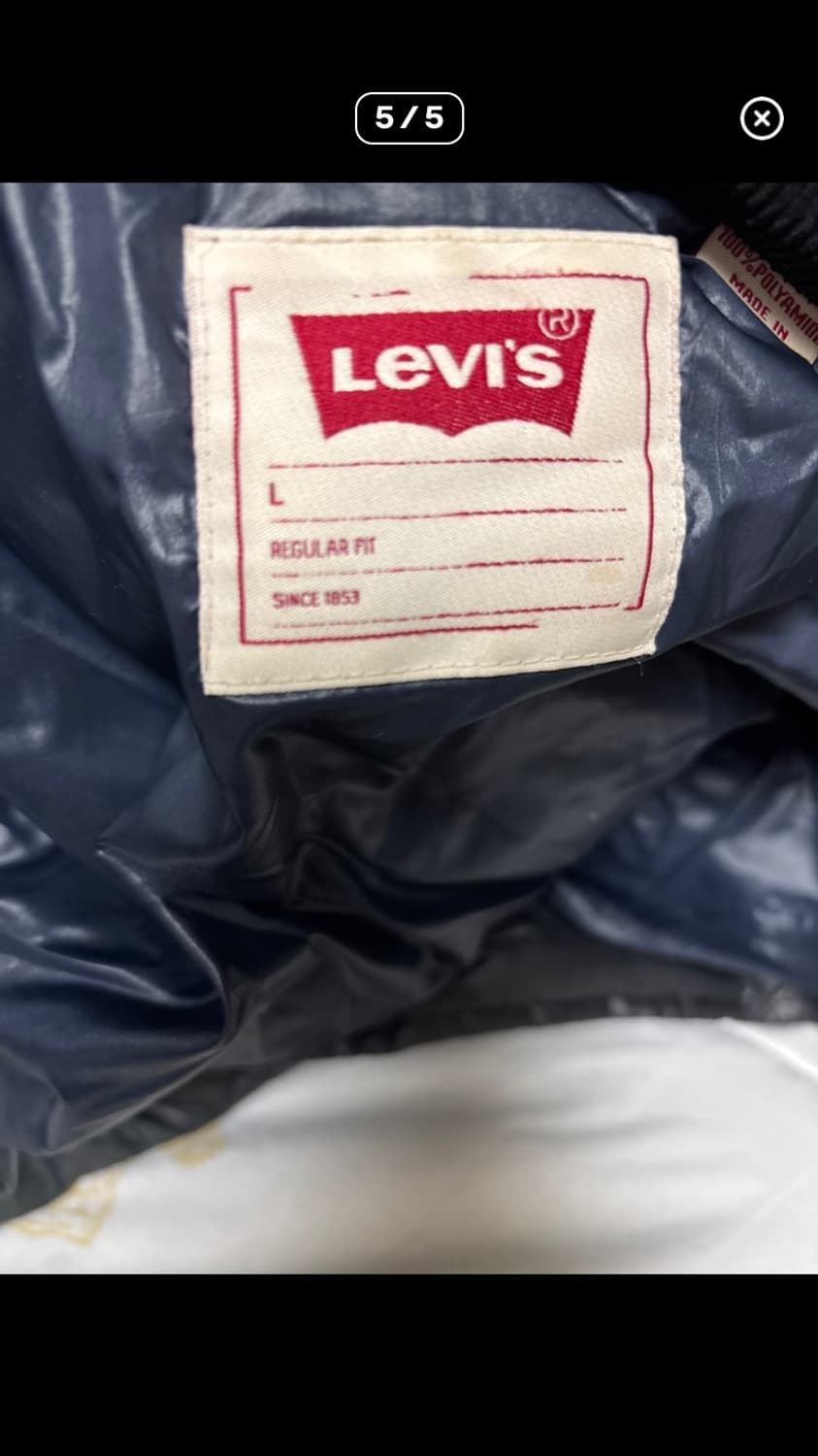 리바이스 경량패딩 상품이미지3