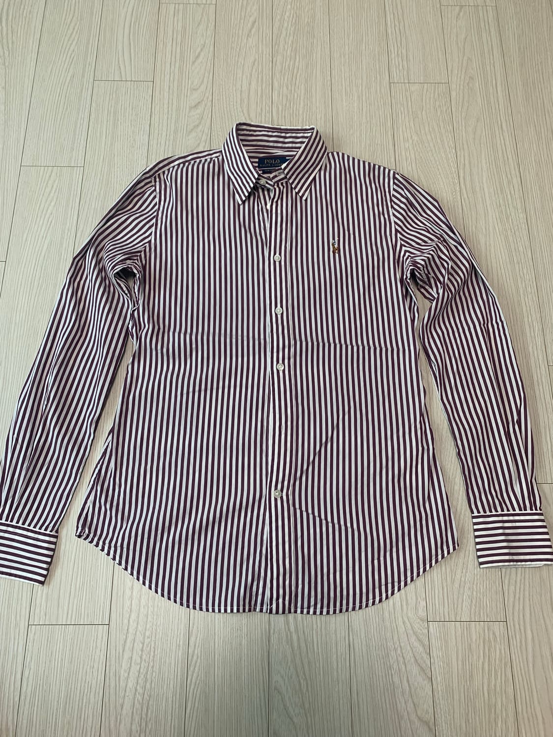 폴로 랄프로렌 스트라이프 긴팔 셔츠 상품이미지1