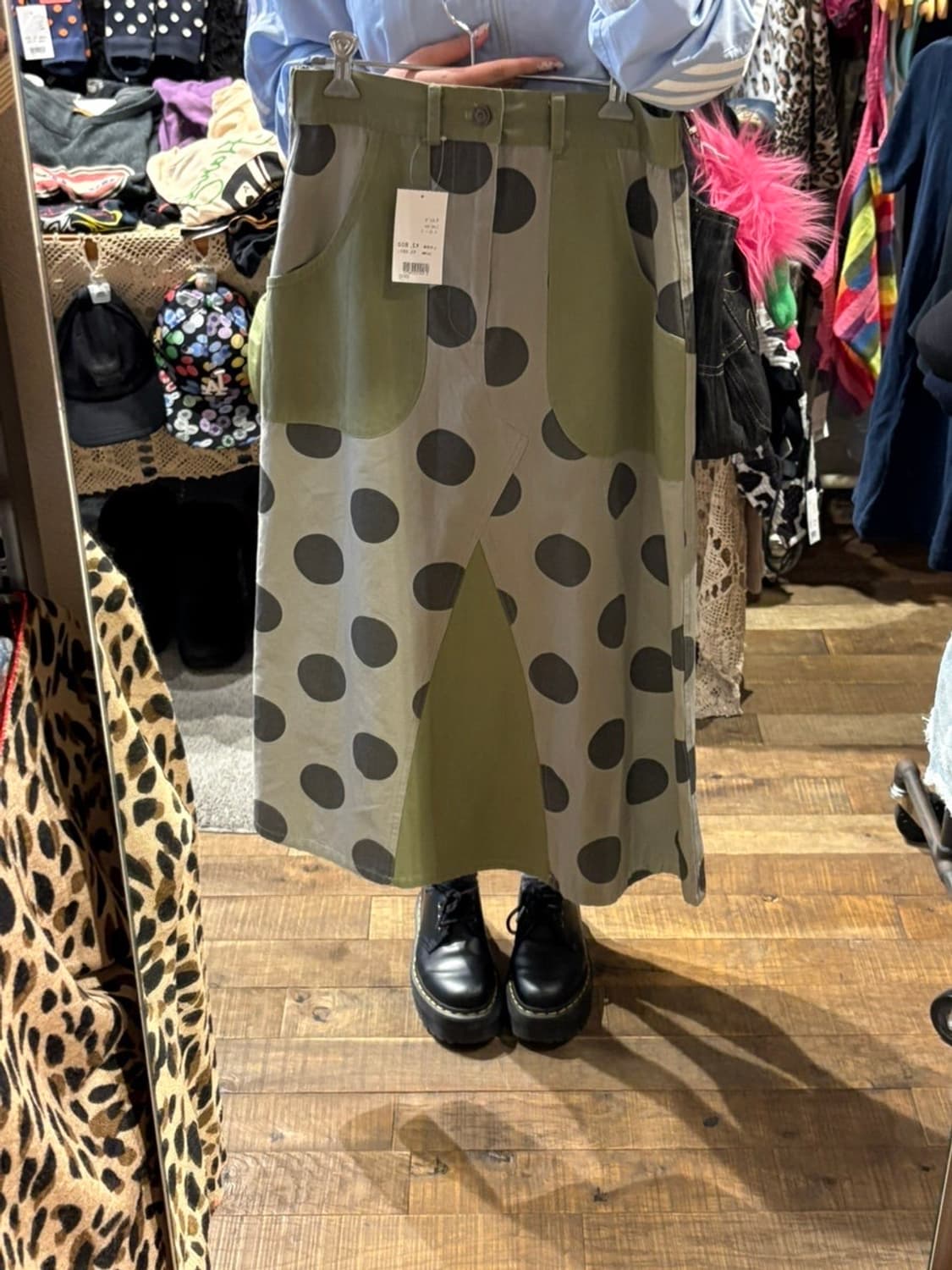 일본 빈티지 롱스커트 상품이미지1