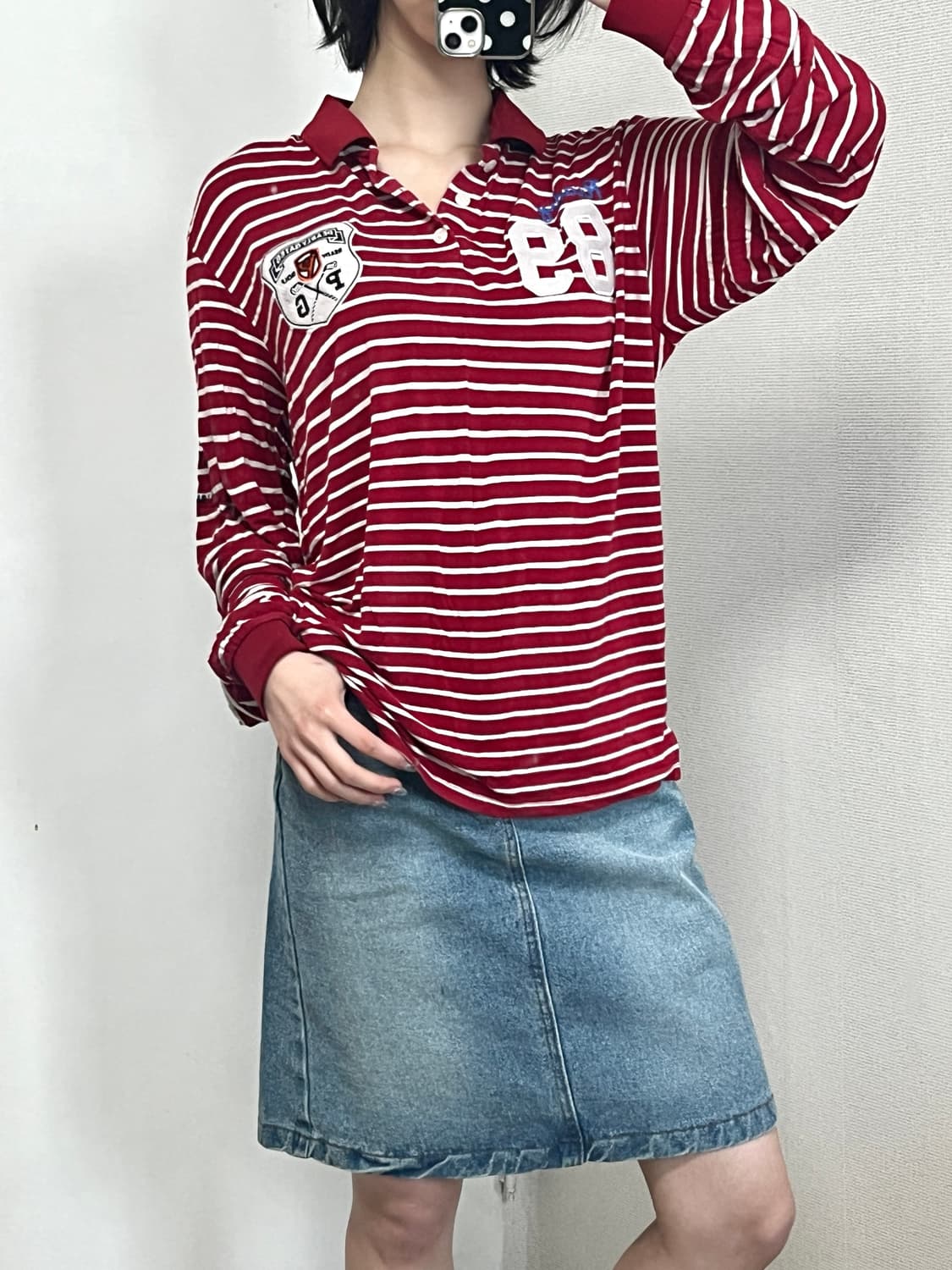 중청 미디 스커트 상품이미지1