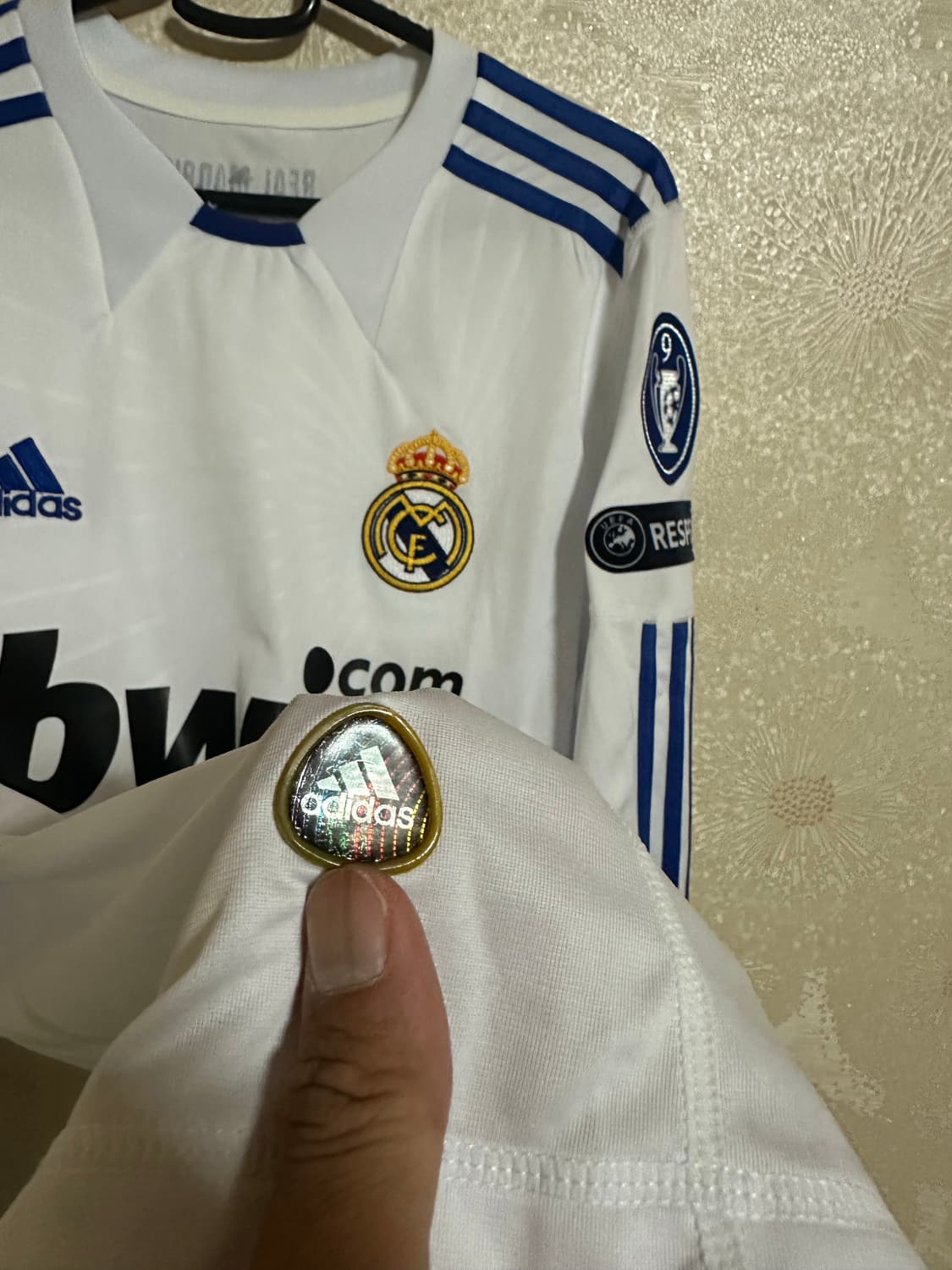 레알 마드리드 디 마리아 긴팔 유니폼 2011 판매 상품이미지6