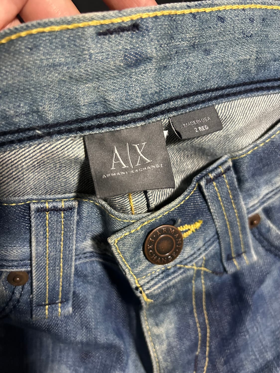 Armani Exchange denim jeans 상품이미지4