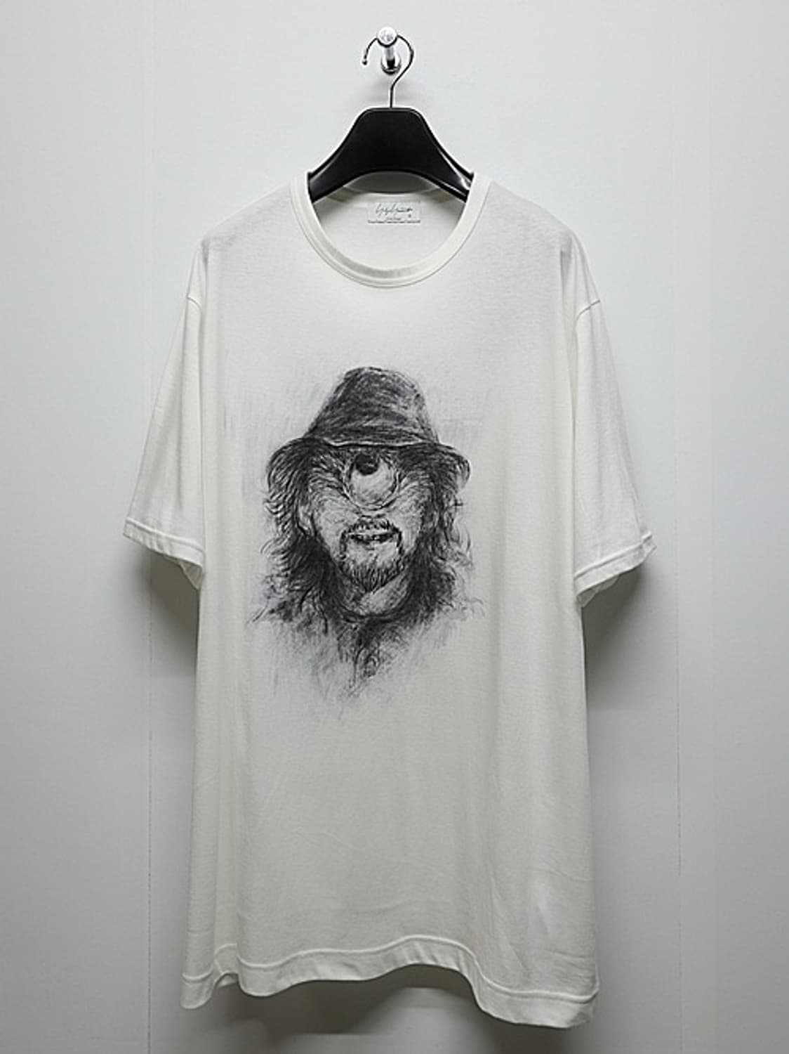 요지야마모토 페이스프린팅 숏슬리브 3사이즈 상품이미지1