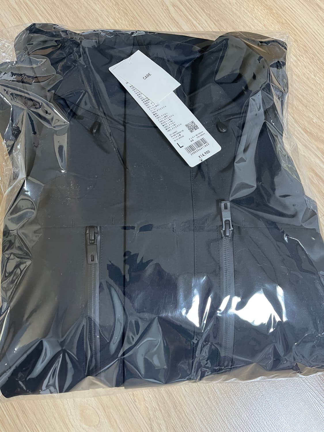 [L] 유니클로 하이브리드다운 파카 패딩 상품이미지3