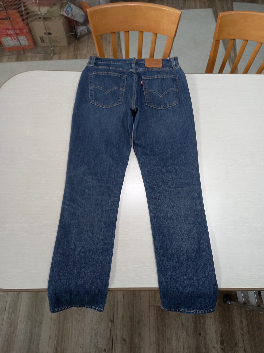 32 리바이스511 프리미엄 cool 워싱스판 슬림일자진 32-303 상품이미지2