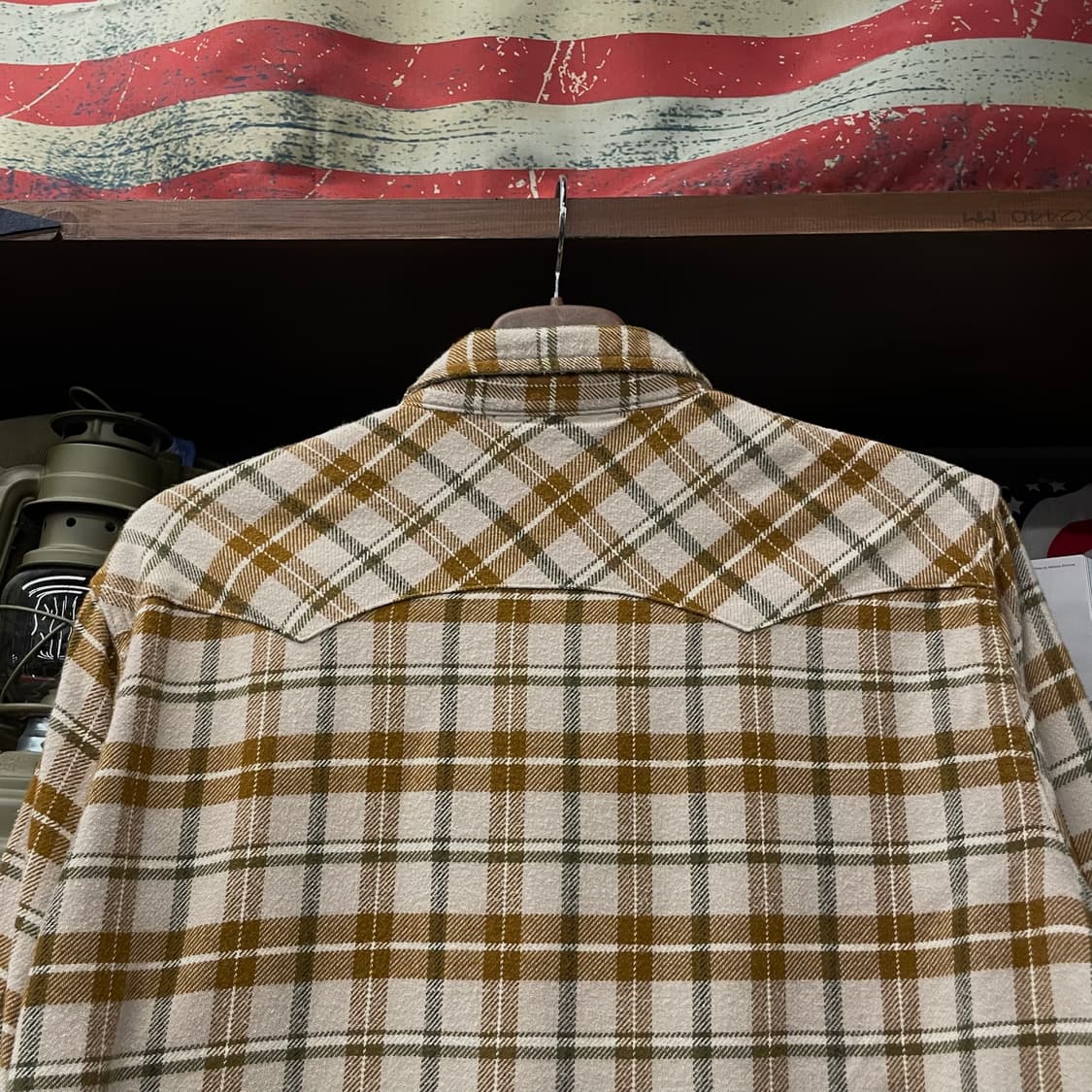 리바이스 플란넬 펄 스냅 멀티 체크 포켓 셔츠 상품이미지4