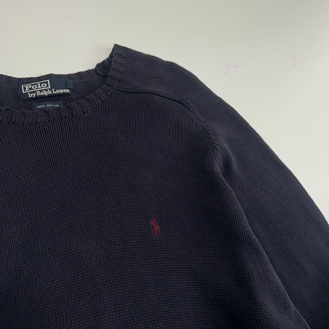 Polo 폴로 버건디포니 네이비니트 상품이미지4