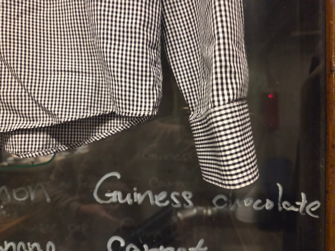 아미 깅엄패턴 버튼다운셔츠  상품이미지5