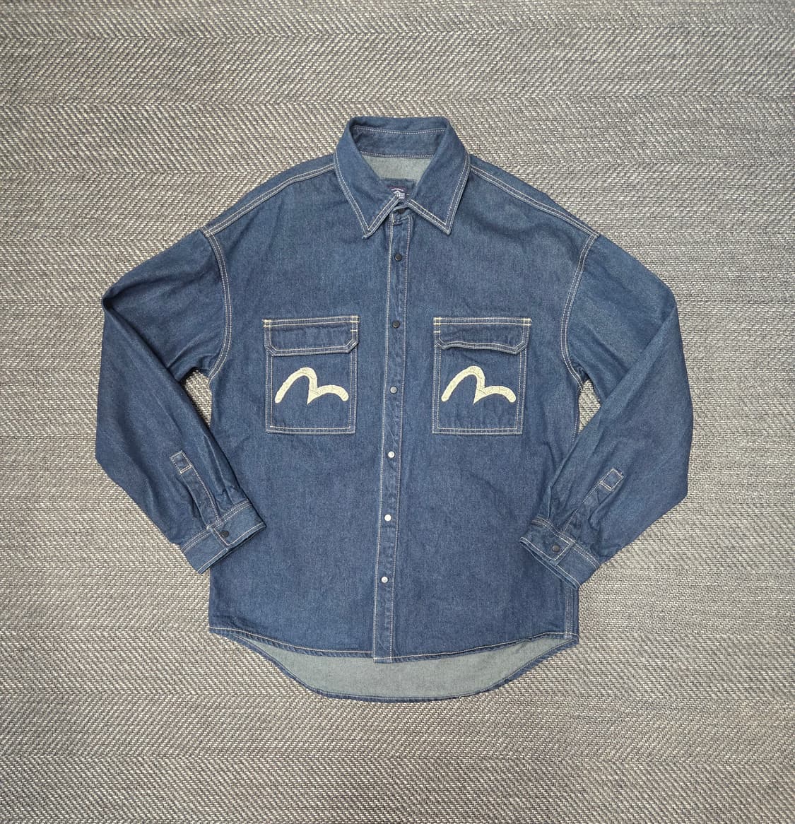 에비수 EVISU 데님 셔츠 상품이미지1