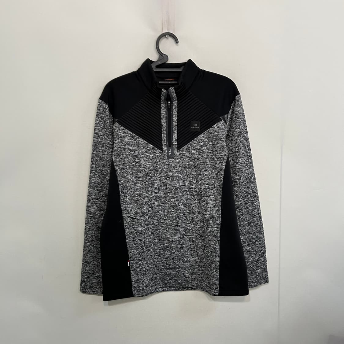 아이더 남성 기모 반집업 티셔츠 100 상품이미지1