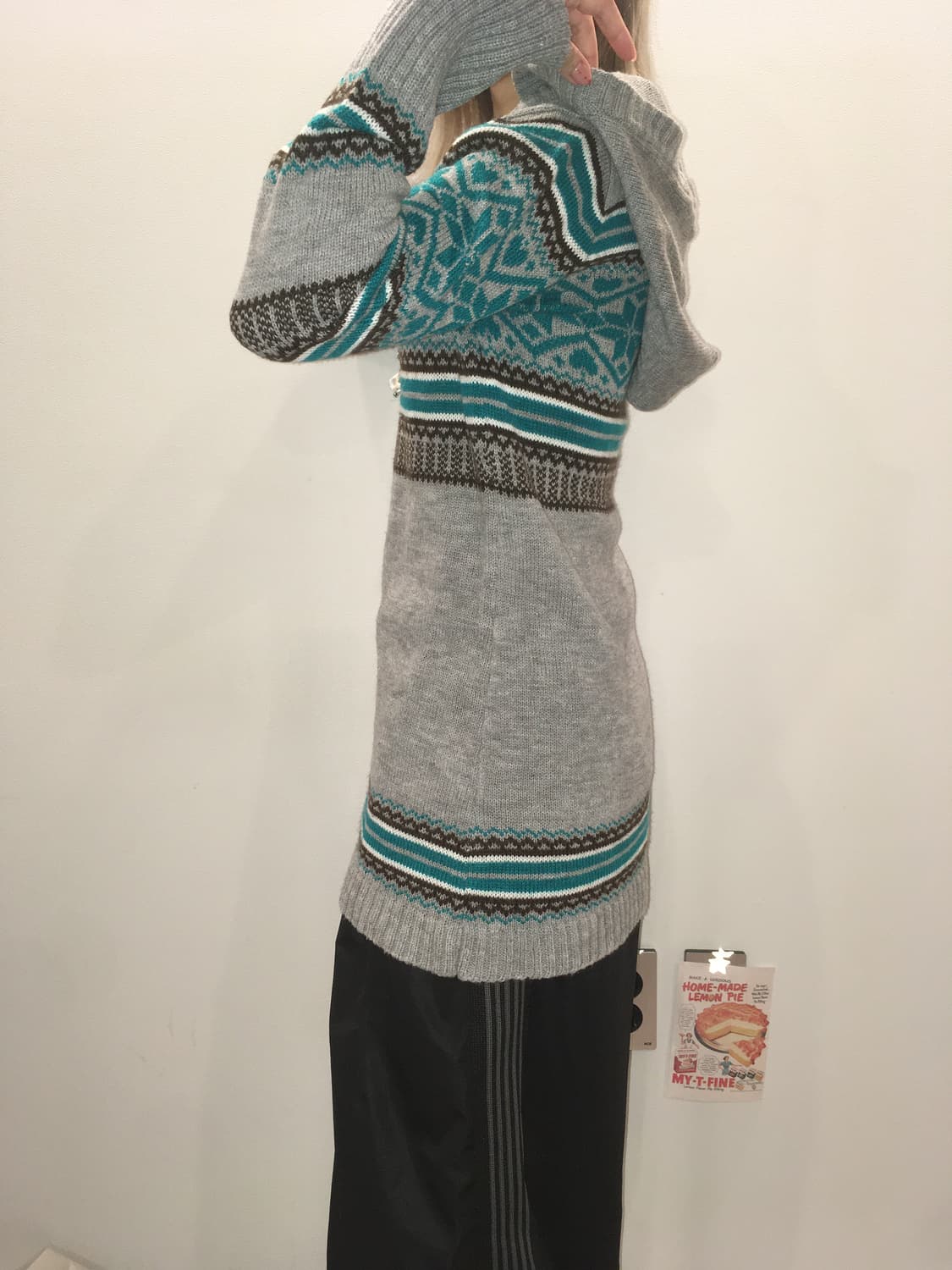 jpn vintage charcoal hood nordic one pie 상품이미지3