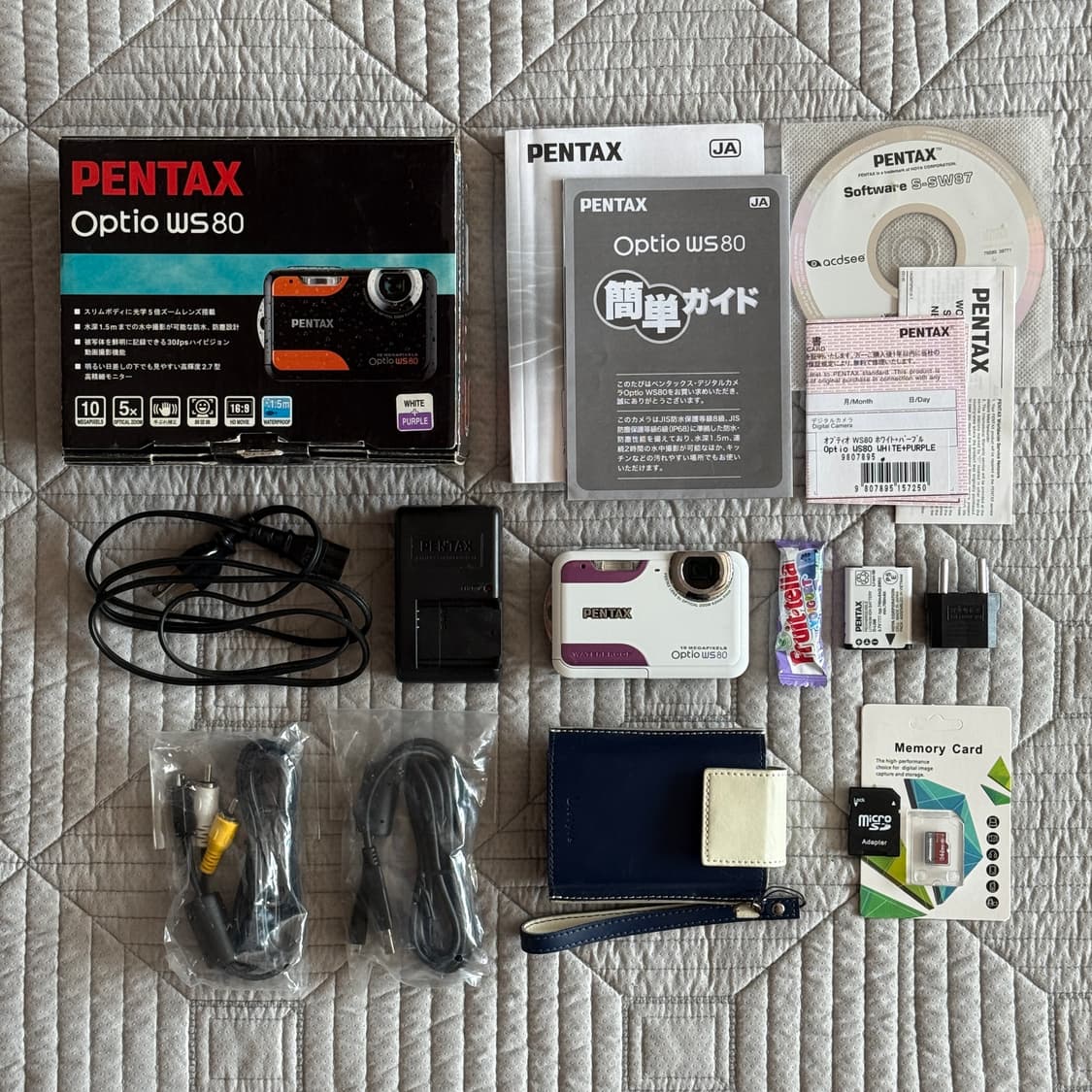 풀박스 펜탁스 옵티오 WS80 빈티지디카 PENTAX Optio 방수디카 상품이미지1